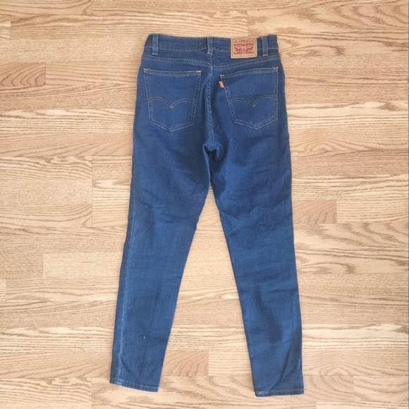 EUC Levi's 721 Vintage High Rise Skinny, Size 27 - Picture 4 of 7
